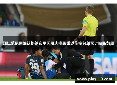 拜仁慕尼黑确认格纳布里因肌肉撕裂重返伤病名单预计缺阵数周